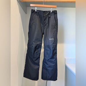 Arctix Kid’s Black Insulated Snow Pants, size L